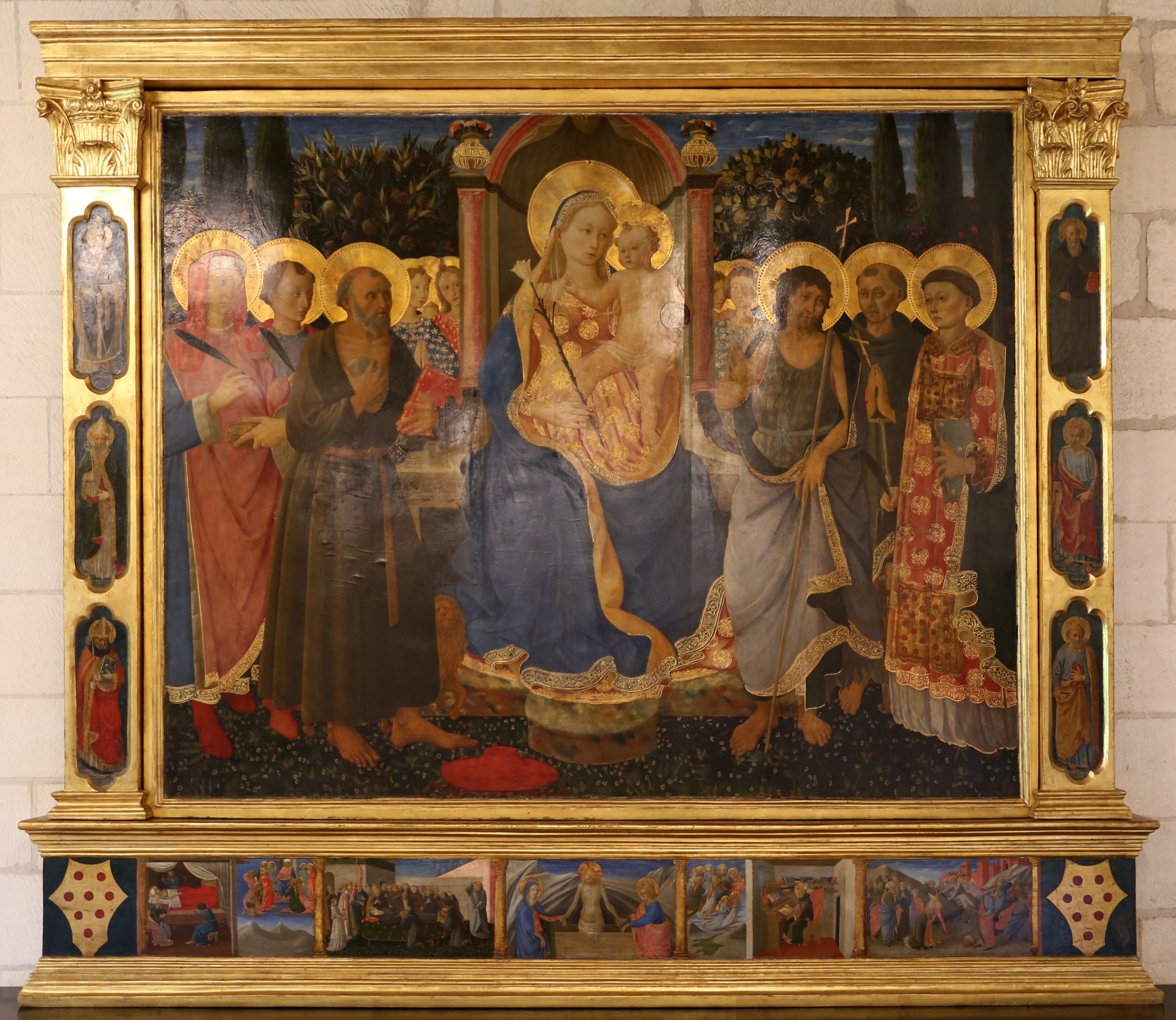 Retable de saint Jérôme - Zanobi Strozzi - Alpha Reproduction