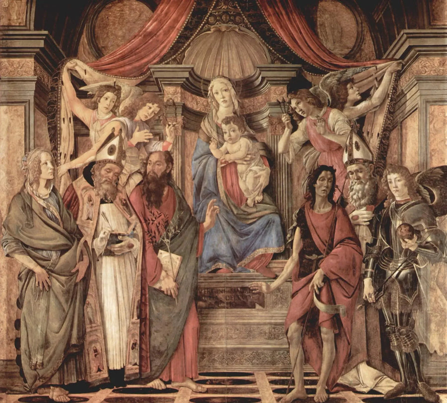Retábulo de San Barnaba - Sandro Botticelli