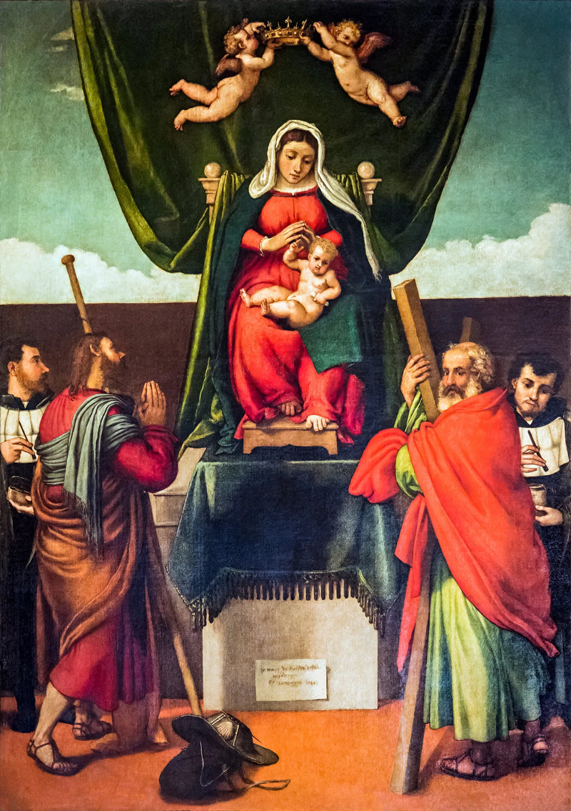 Retábulo de San Giacomo dell'Orio - Lorenzo Lotto