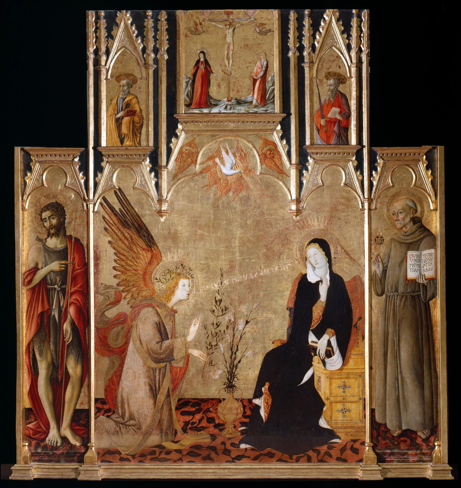 Retábulo de San Pietro à Ovile - Matteo di Giovanni