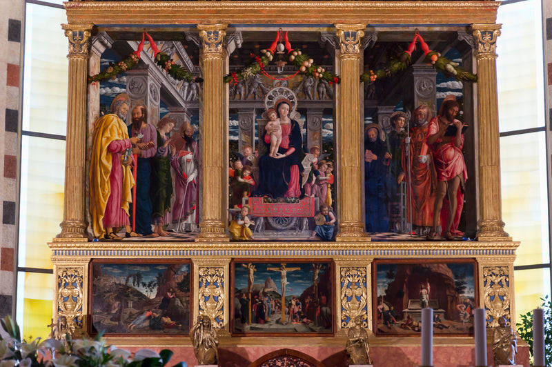 retábulo de San Zeno - Andrea Mantegna