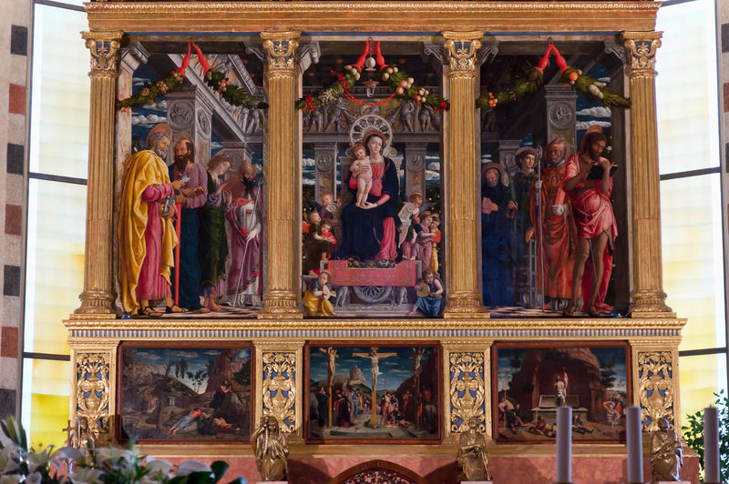 retábulo de San Zeno - Andrea Mantegna