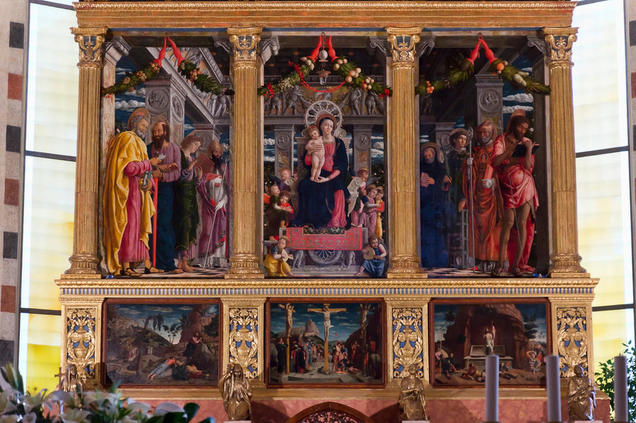 retábulo de San Zeno - Andrea Mantegna