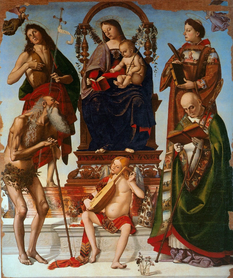 Retábulo de Sant'Onofrio - Luca Signorelli