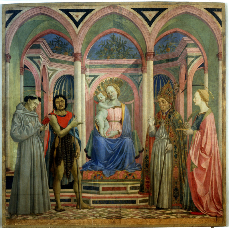 Retábulo de Santa Lucia dei Magnoli - Domenico Veneziano