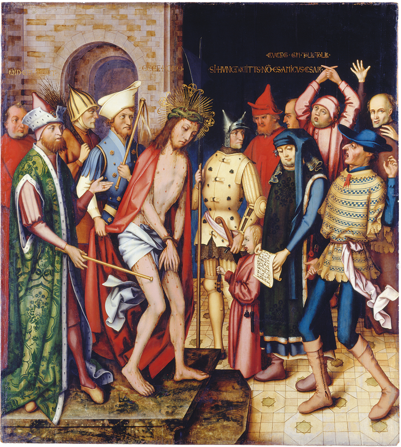 Retábulo dominicano de Frankfurt: Ecce Homo - Hans Holbein o Velho