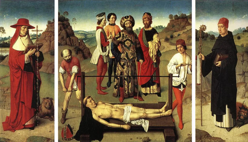 Retábulo do martírio de São Erasmo - Dirk Bouts