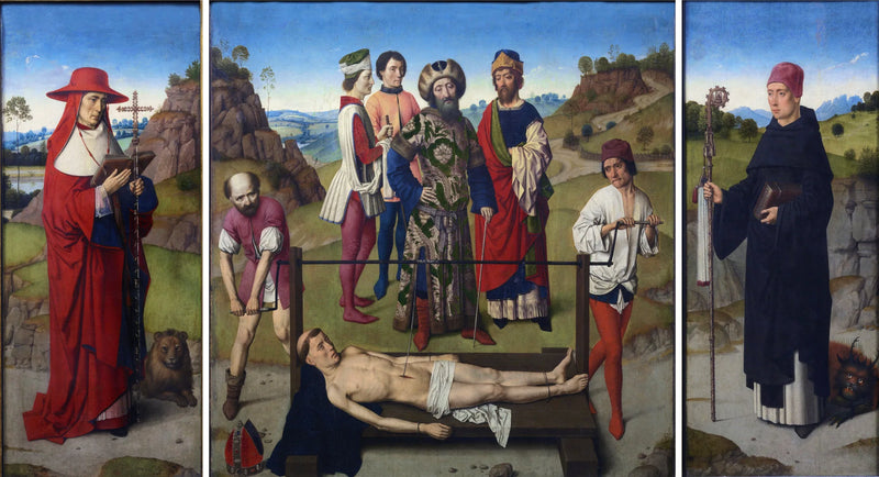 Retábulo do martírio de São Erasmo - Dirk Bouts