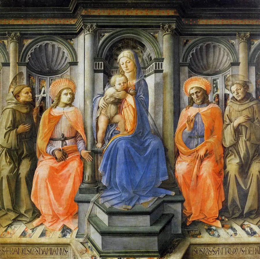 retábulo do noviciado - Fra Filippo Lippi