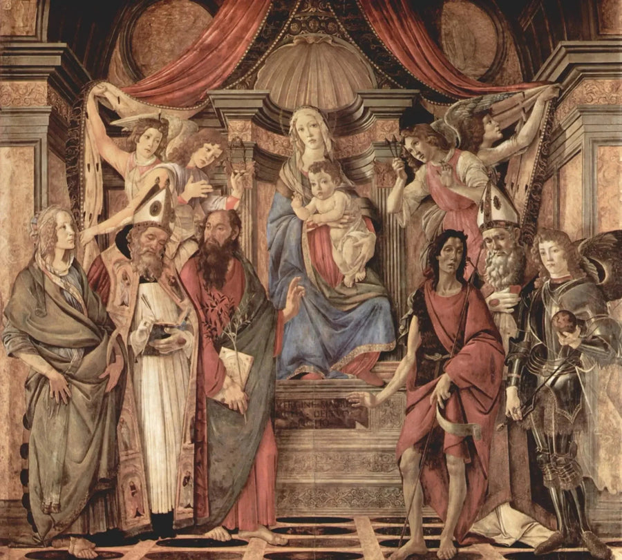 Retábulo de San Barnaba - Sandro Botticelli