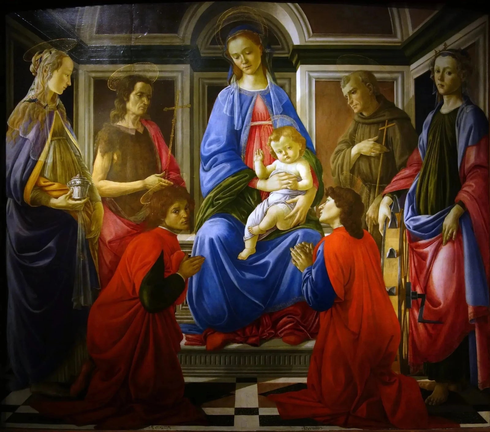 Retábulo de Santo Ambrogio - Sandro Botticelli