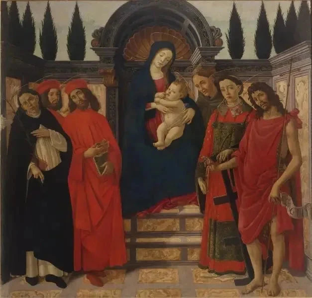 Retábulo do Trebbio - Sandro Botticelli