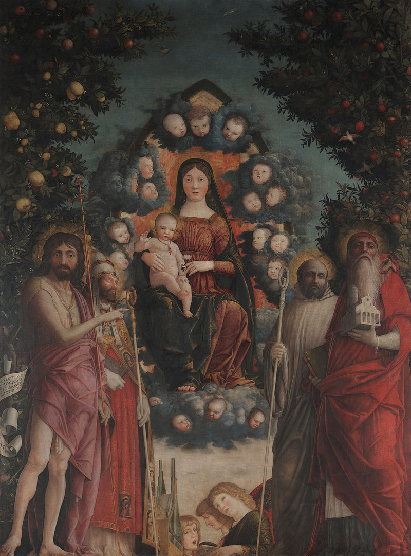 Retábulo Trivulzio - Andrea Mantegna