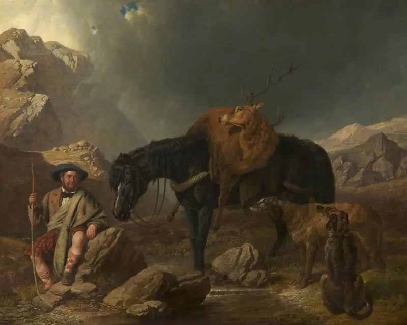 Retorno da Caça - John Frederick Herring, Sr.
