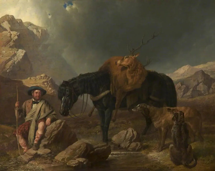 Retorno da Caça - John Frederick Herring, Sr.