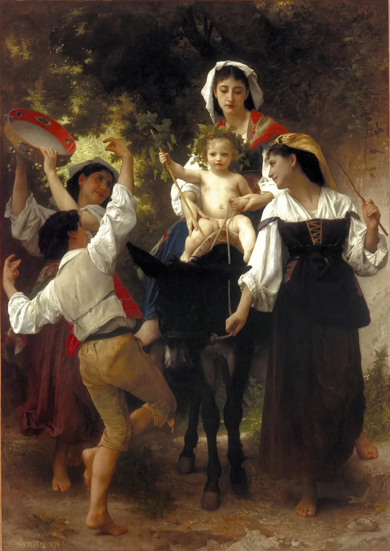 Retorno da Colheita - Bouguereau