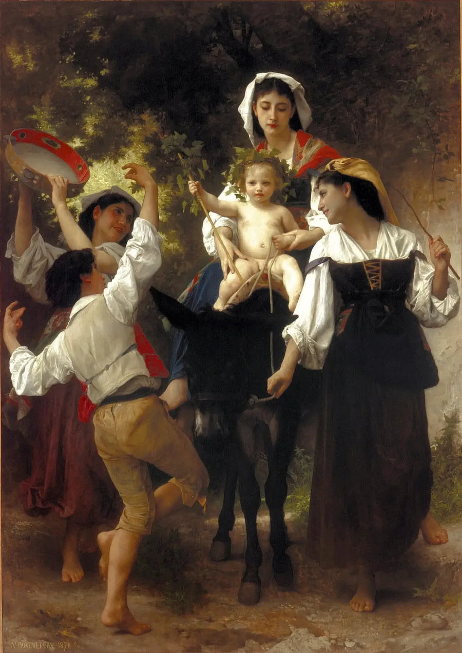 Retorno da Colheita - Bouguereau