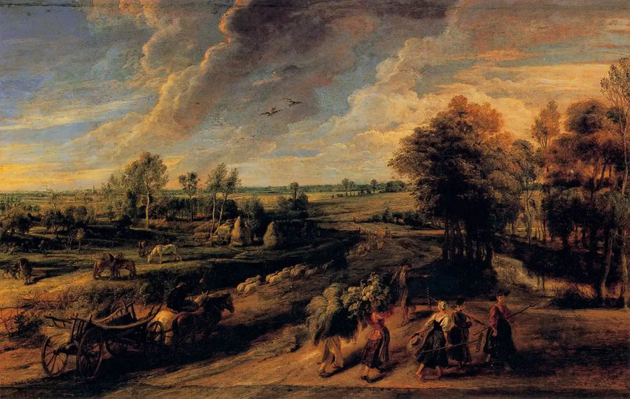 Retorno dos campos - Peter Paul Rubens