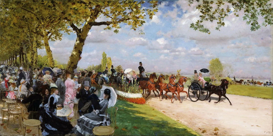 Retorno às compras - Giuseppe De Nittis