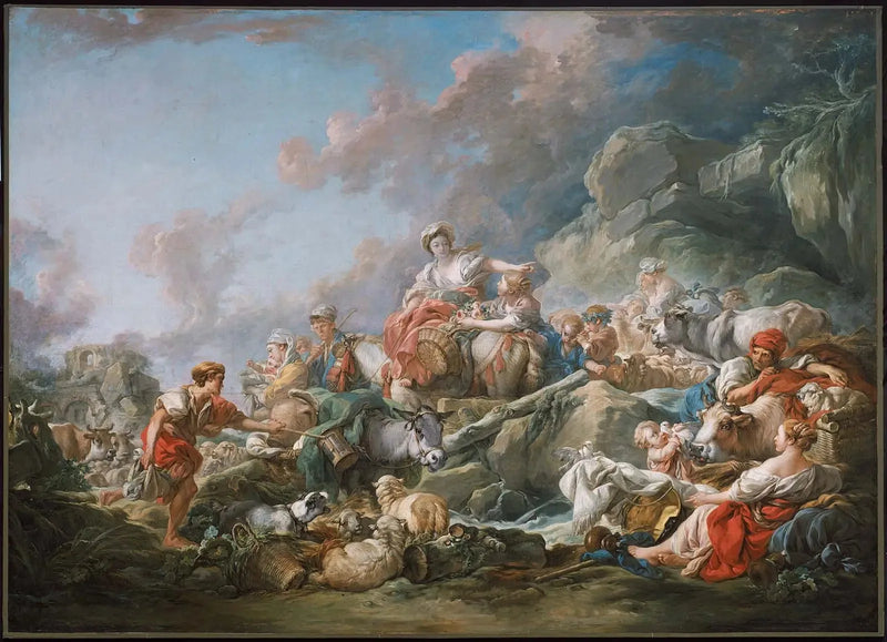 Retorno do mercado - François Boucher