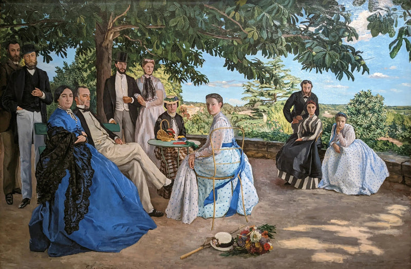 Reunião de família - Frédéric Bazille