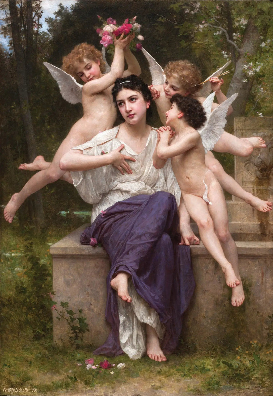 Sonho de primavera - Bouguereau