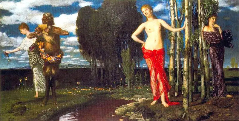 Despertar da Primavera - Arnold Böcklin