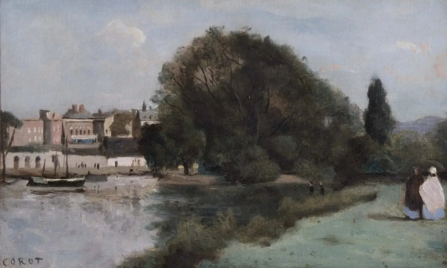 Richmond, perto de Londres - Jean-Baptiste Camille Corot
