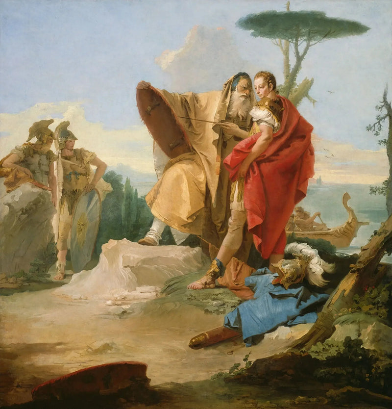 Rinaldo e o Mago de Ascalon - Giovanni Battista Tiepolo