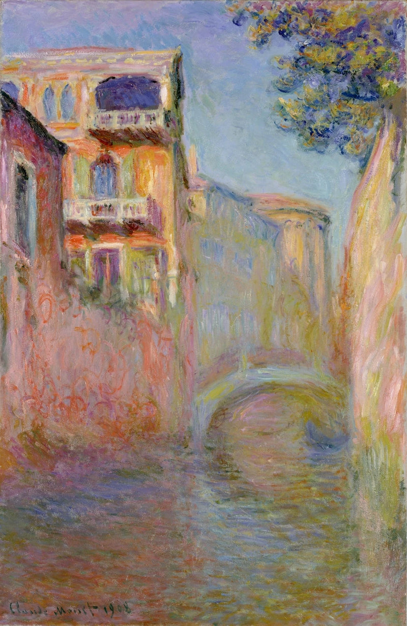 O Rio della Salute, Museu Pola W1763 - Claude Monet