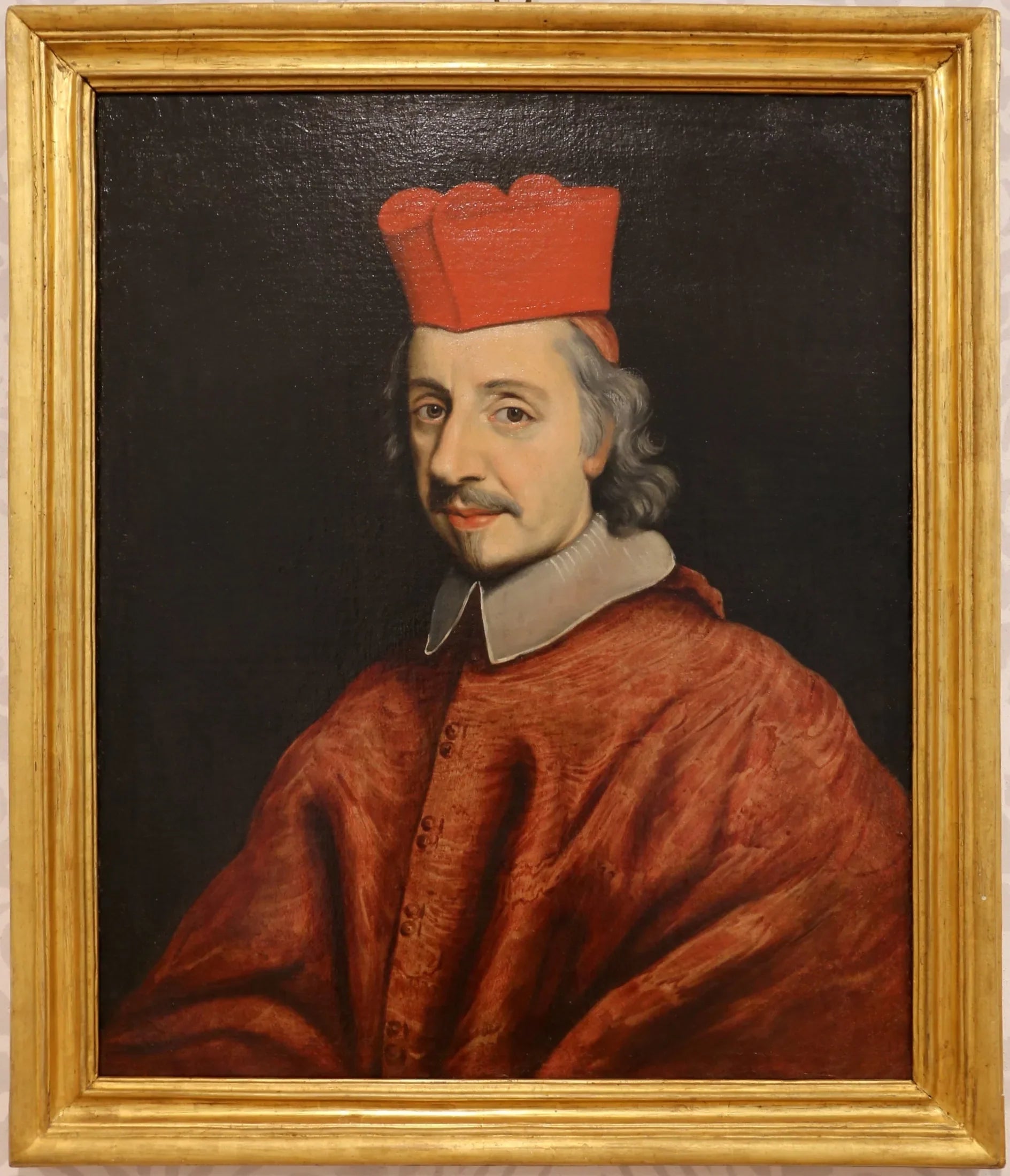 Ritratto del cardinale Paluzzo Altieri - Giovanni Battista Gaulli image 1 tableau peint à l’huile sur toile