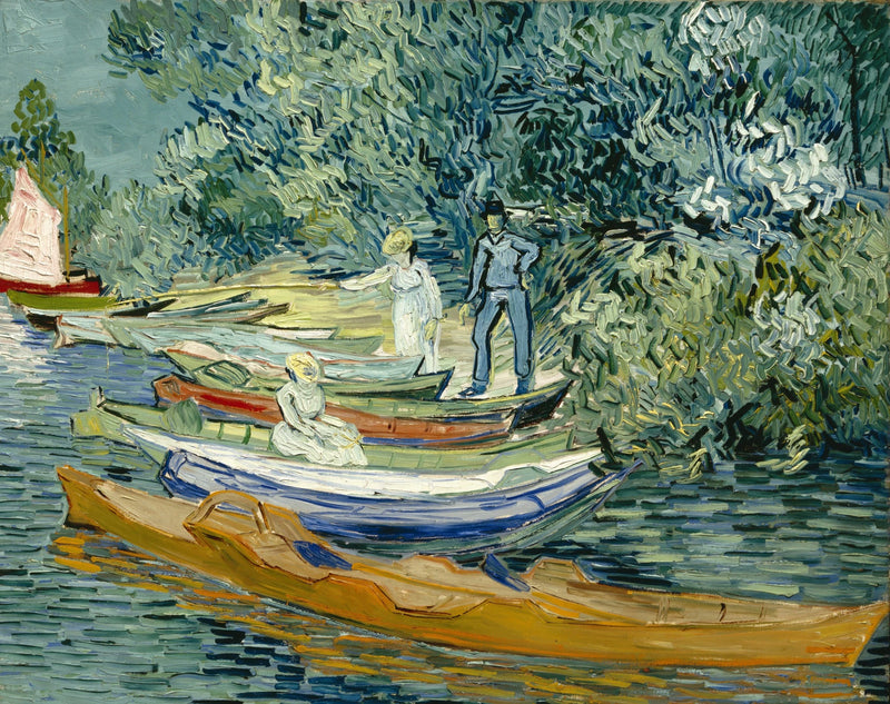 Banco do Oise em Auvers - Vincent van Gogh
