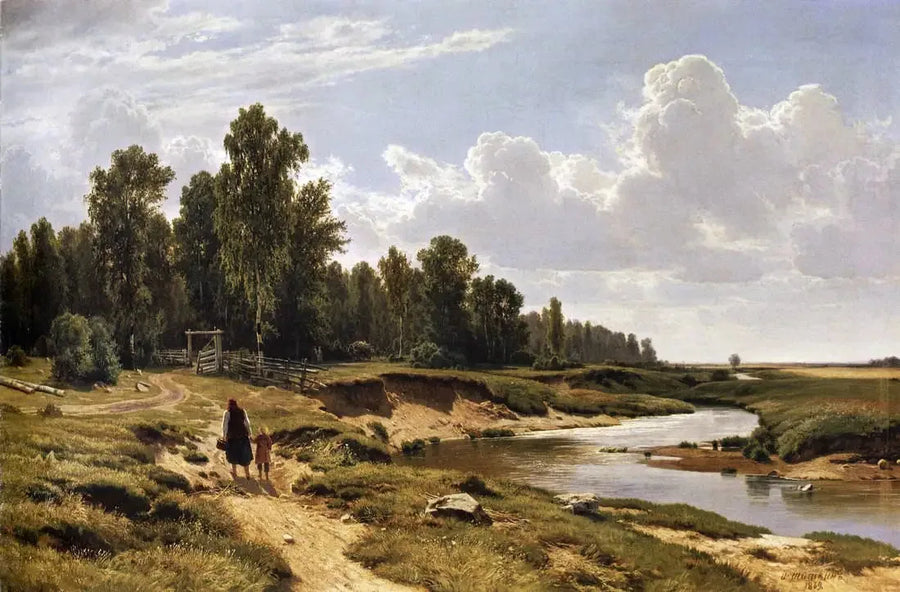 Rio Ligovka em Konstantinovka, perto de São Petersburgo - Ivan Chichkine