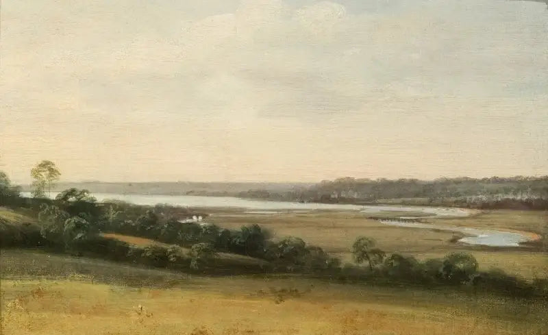 Rio Stour em direção a Manningtree - John Constable