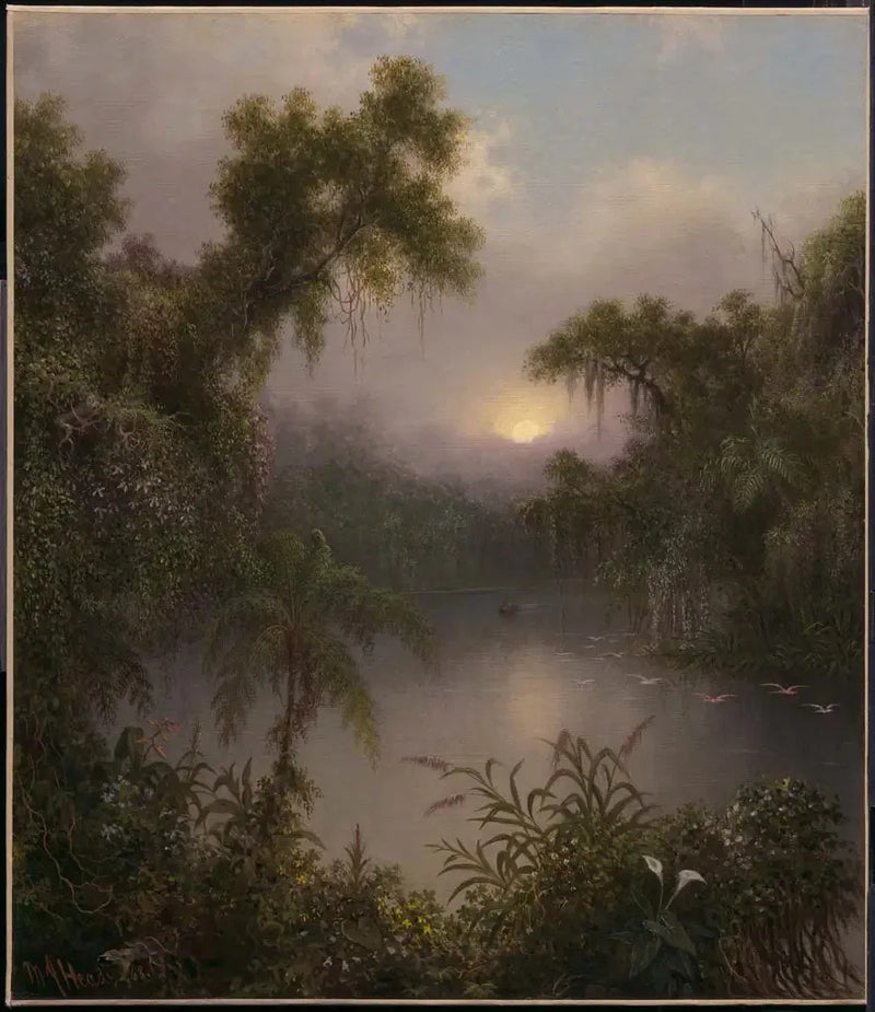 Ribeira sul-americana - Martin Johnson Heade