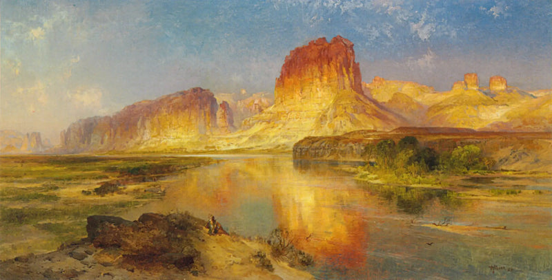 Rio Verde de Wyoming - Thomas Moran