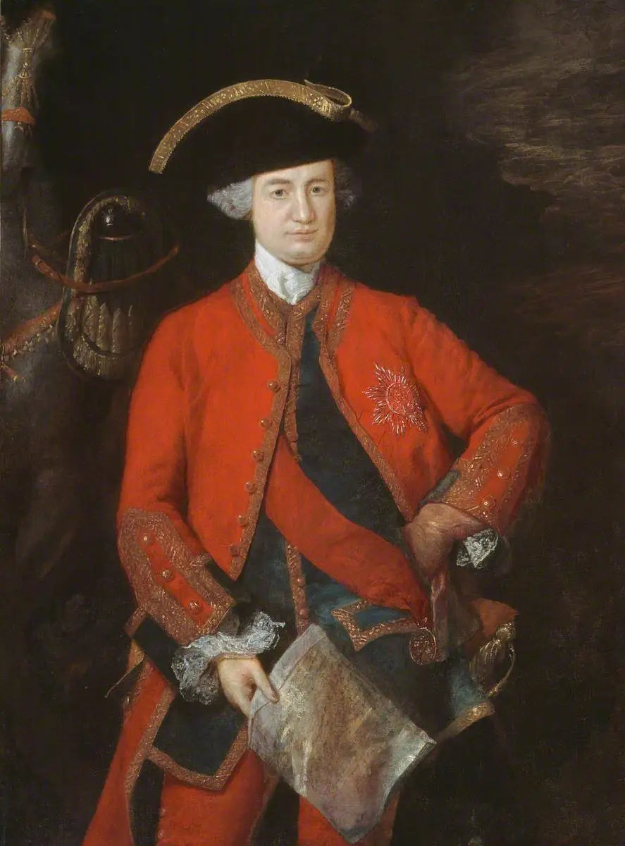 Robert, Lord Clive (1725–1774), em uniforme de oficial general - Thomas Gainsborough