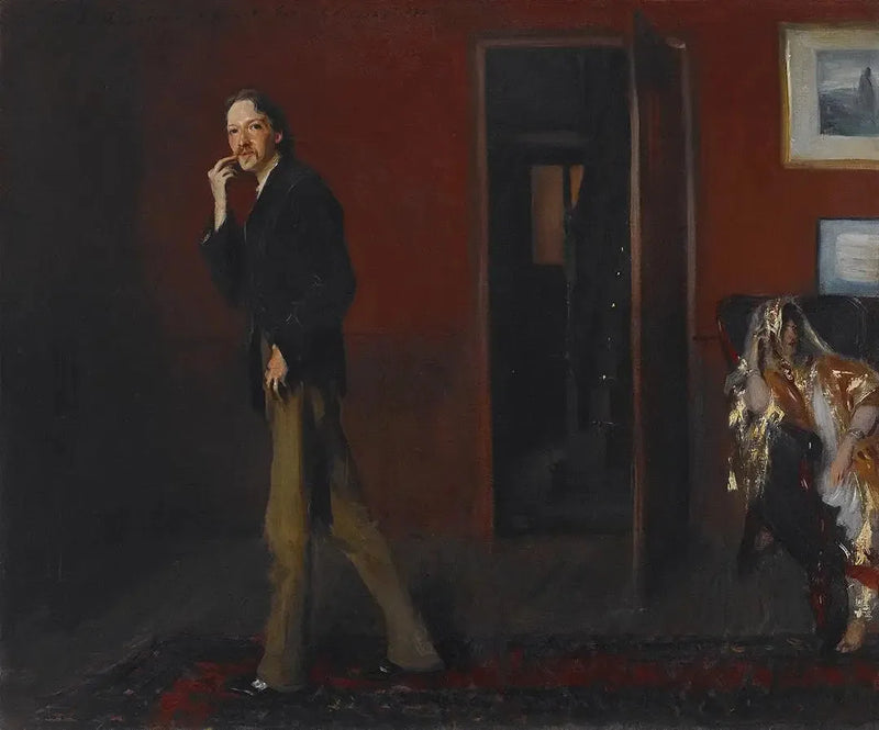 Robert Louis Stevenson e sua esposa - John Singer Sargent