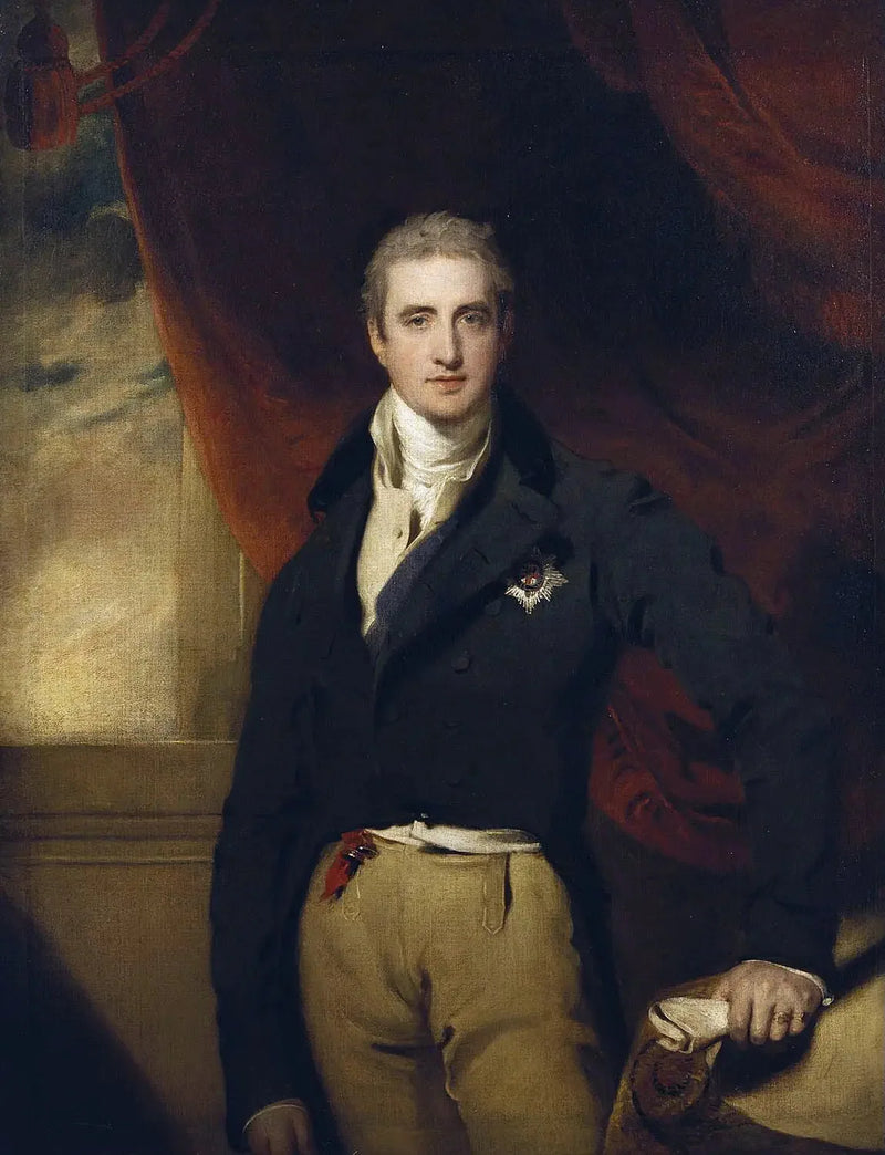 Robert Stewart (1769-1822), visconde Castlereagh, posteriormente segundo marquês de Londonderry - Thomas Lawrence