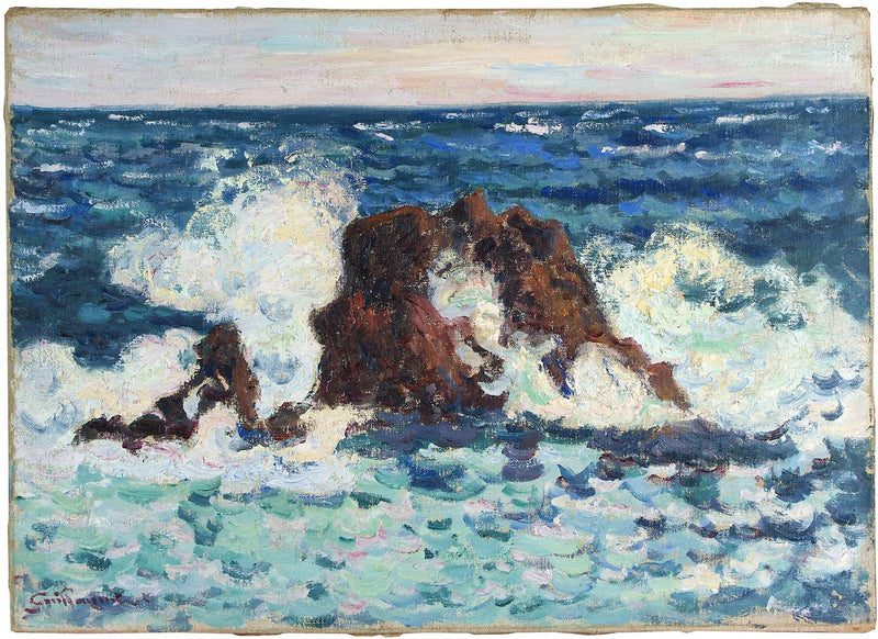 Rocher na ponta da Baumette - Armand Guillaumin