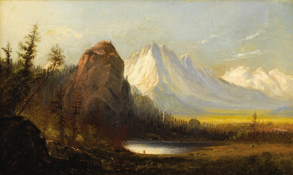 Rocher de la Cathédrale - Albert Bierstadt - Alpha Reproduction