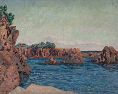 Rochers à Agay - Armand Guillaumin - Alpha Reproduction