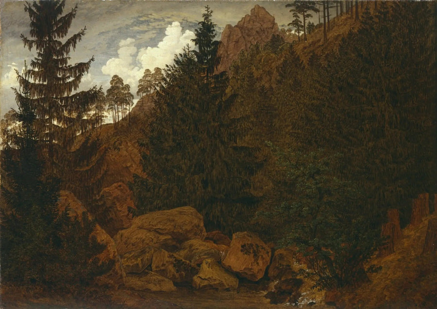 Rochas - Caspar David Friedrich