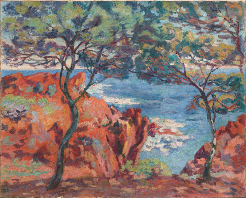 Rocher de l'Île Besse, Agay - Armand Guillaumin