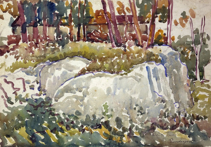 Rocher, Maine - Maurice Prendergast