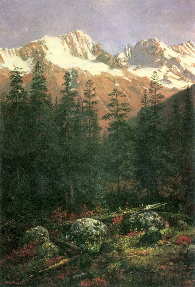 Rochosas canadenses - Albert Bierstadt