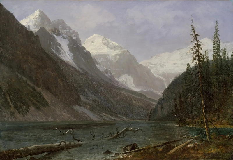 Rochosas canadenses (Lago Louise) - Albert Bierstadt