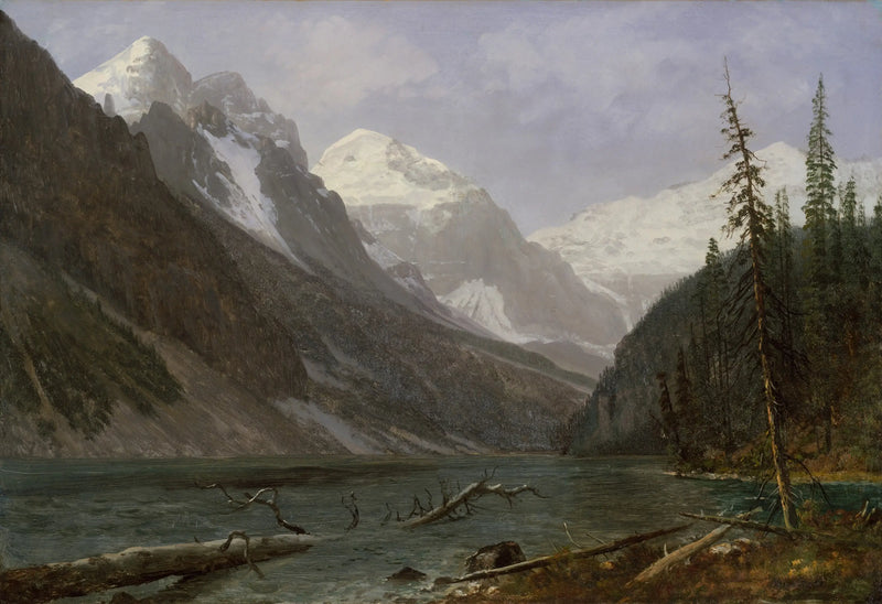 Rochosas canadenses (Lago Louise) - Albert Bierstadt