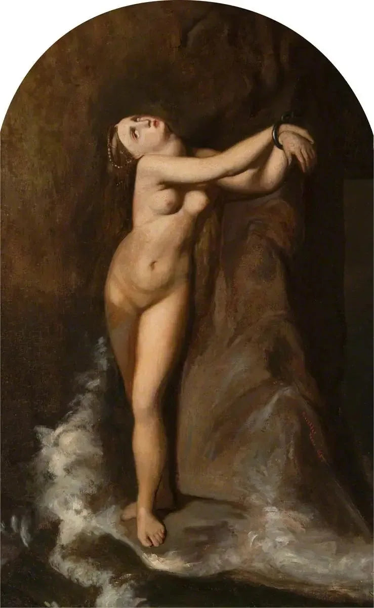 Roger entregando Angélique (cópia de Jean-Auguste-Dominique Ingres) - James Abbott McNeill Whistler