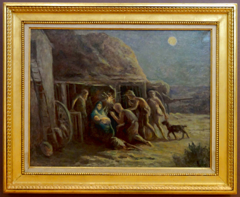 Rolleboise, a Natividade - Maximilien Luce